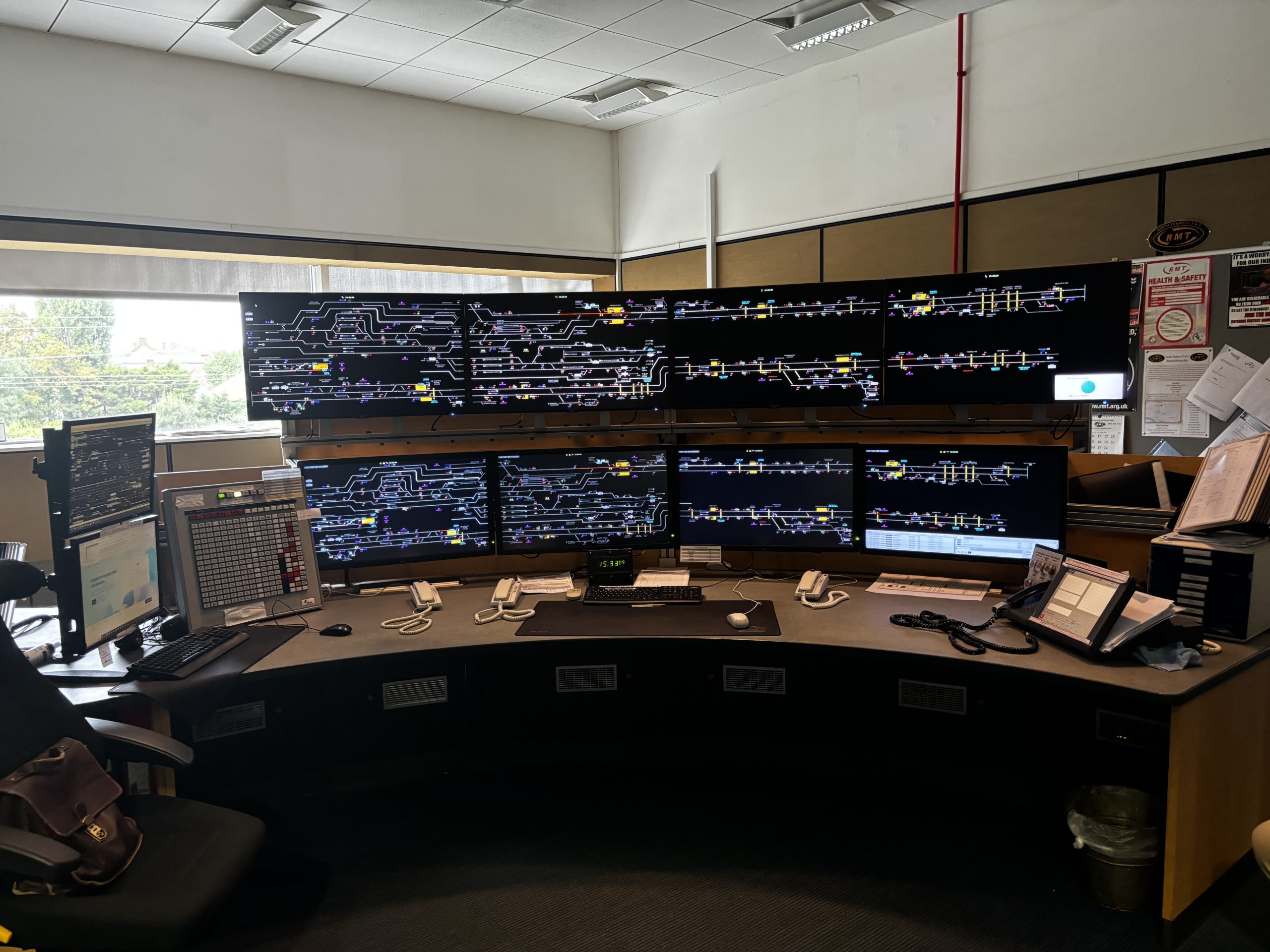 Inside a Rail Operating Centre (ROC)